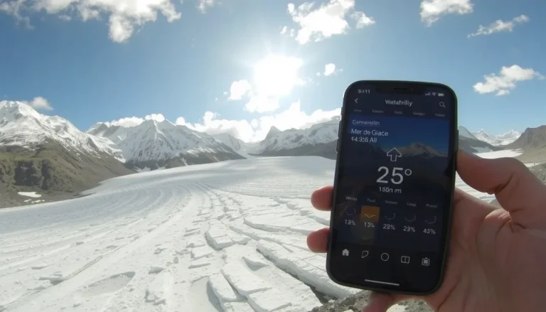Météo Mer de Glace aujourd&rsquo;hui : prévisions en direct
