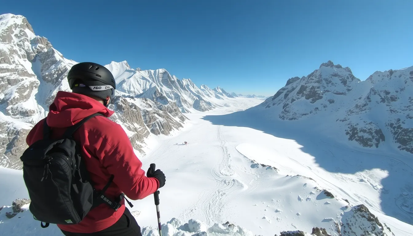 depart vallee blanche