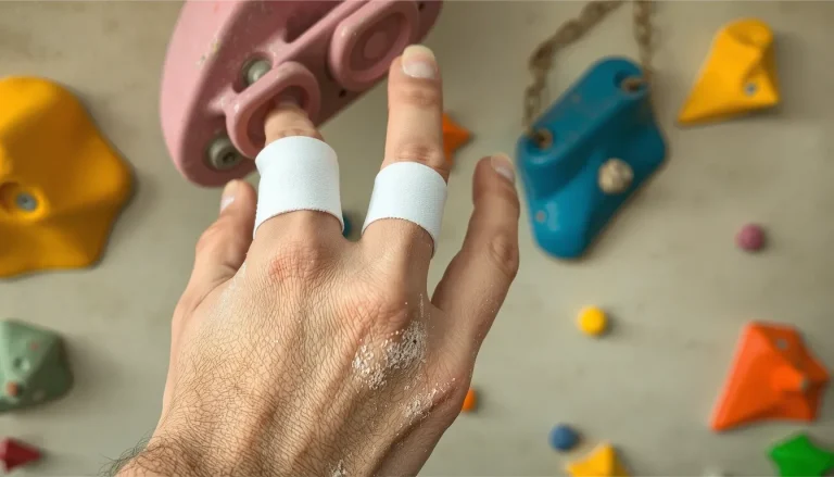 Blessure de poulie en escalade : symptômes, diagnostic et traitements