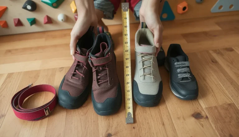 Comment choisir la pointure de ses chaussons d&rsquo;escalade : le guide complet
