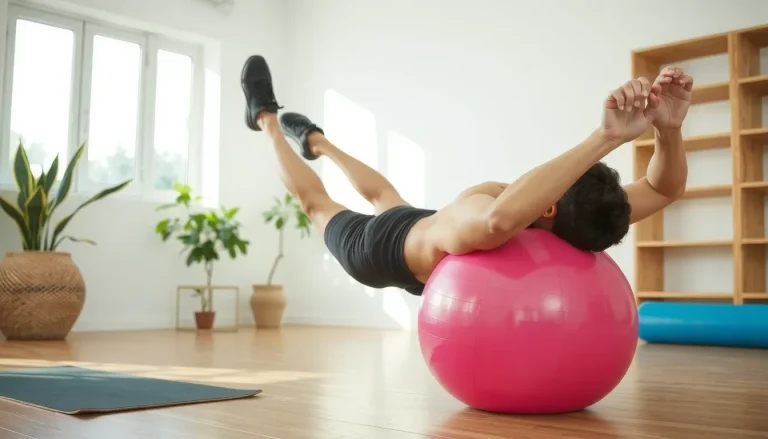 Gainage avec ballon : 10 exercices efficaces pour un ventre plat et un dos solide