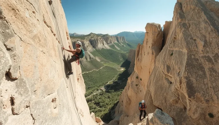 Escalade Le Caroux : Guide complet du site mythique de l&rsquo;Hérault