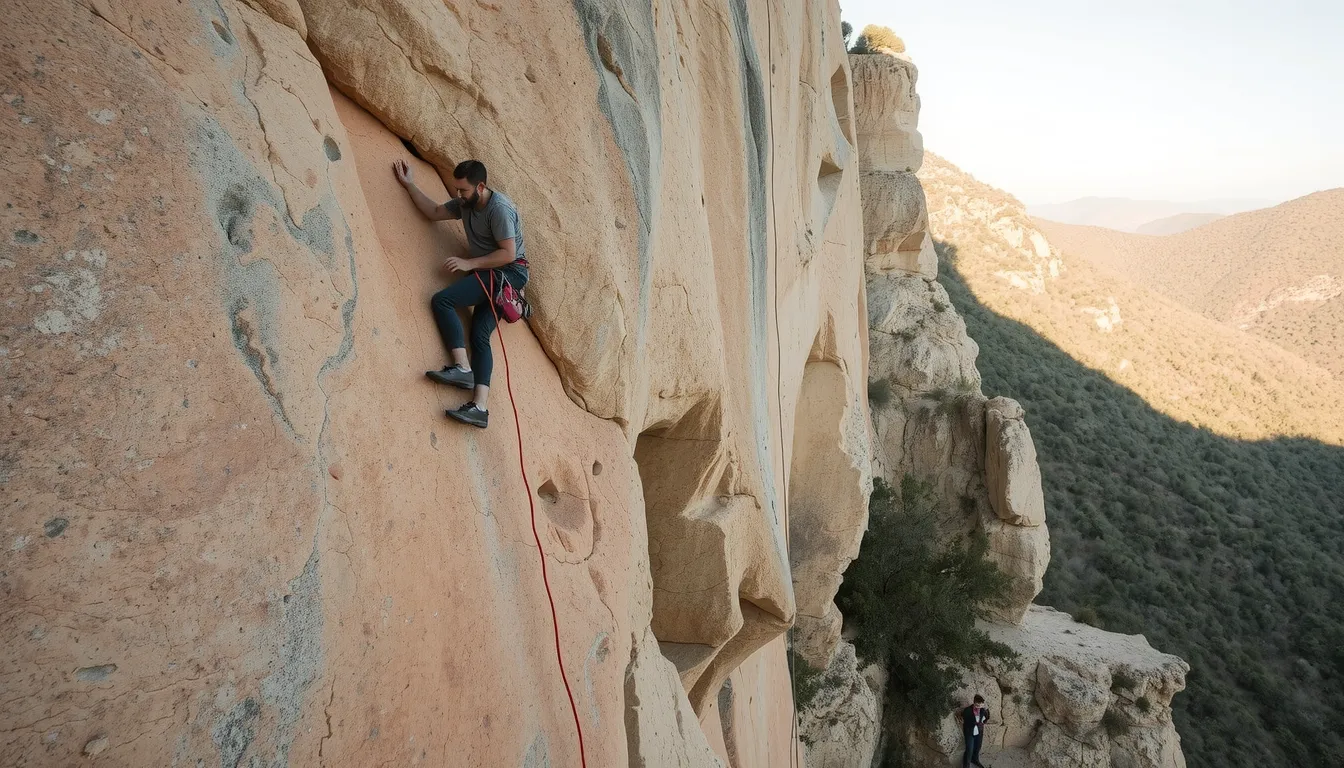 Escalade à Buoux