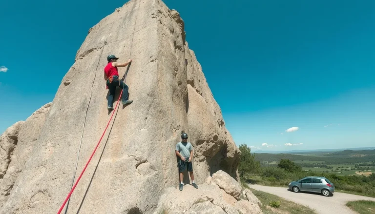 Topo escalade Seynes : accès, voies et cotations du site